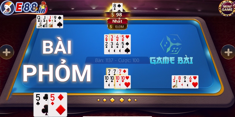 Luật chơi phỏm - tá lả cơ bản